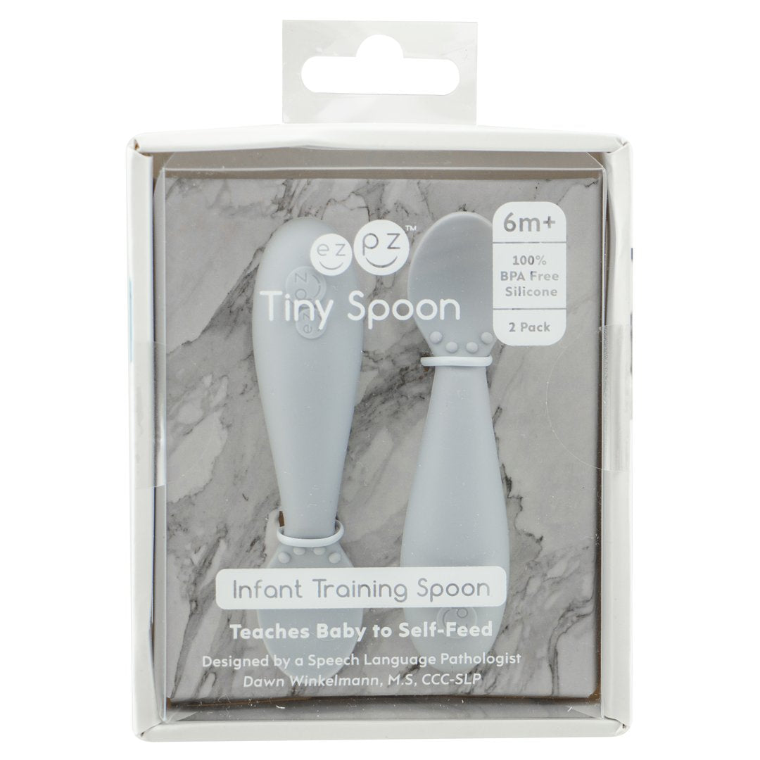 EZPZ - Tiny Spoon 2pk (Pewter)