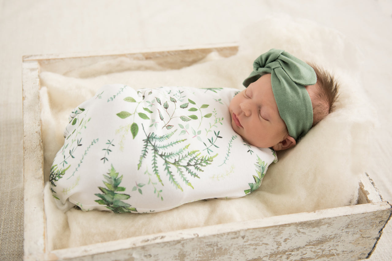 SNUGGLE HUNNY KIDS - SWADDLE & BEANIE SET (ENCHANTED)