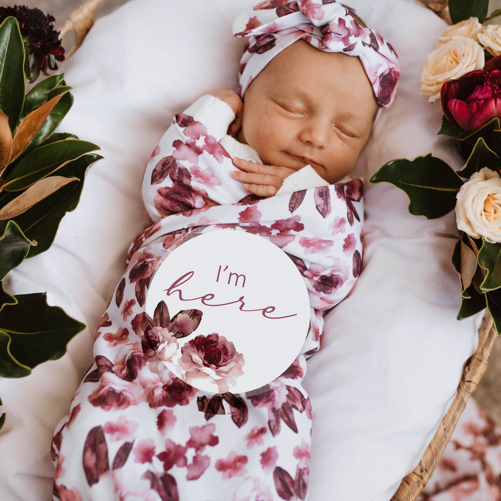 SNUGGLE HUNNY KIDS - REVERSIBLE MILESTONE CARDS (FLEUR & JEWEL)