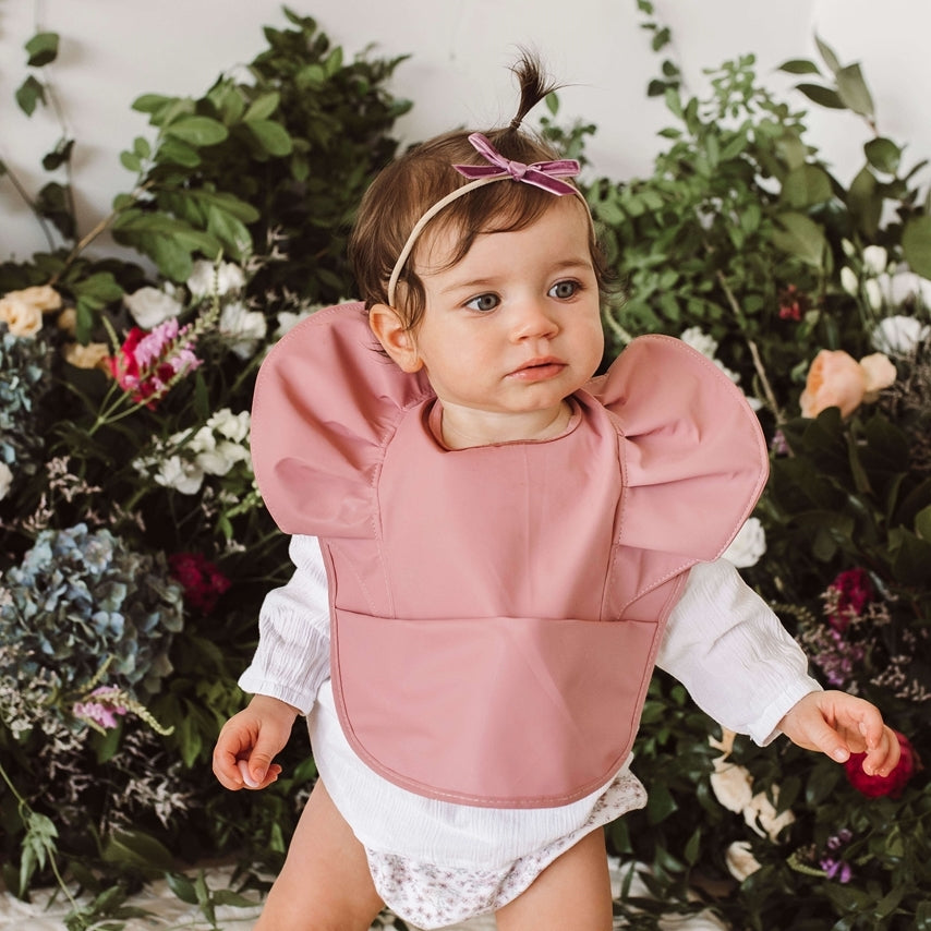 SNUGGLE HUNNY KIDS - WATERPROOF BIB (PRIMROSE)