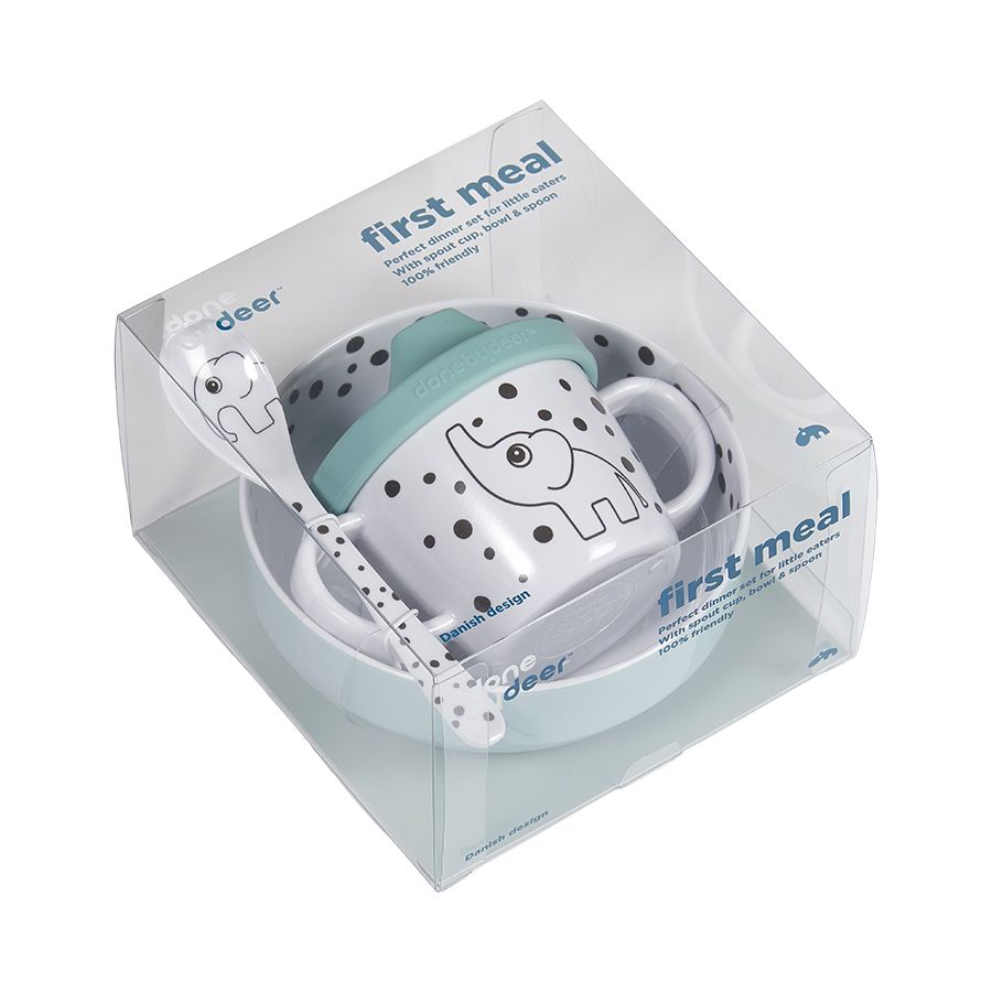 Done by Deer - First Meal Set (Blue)
