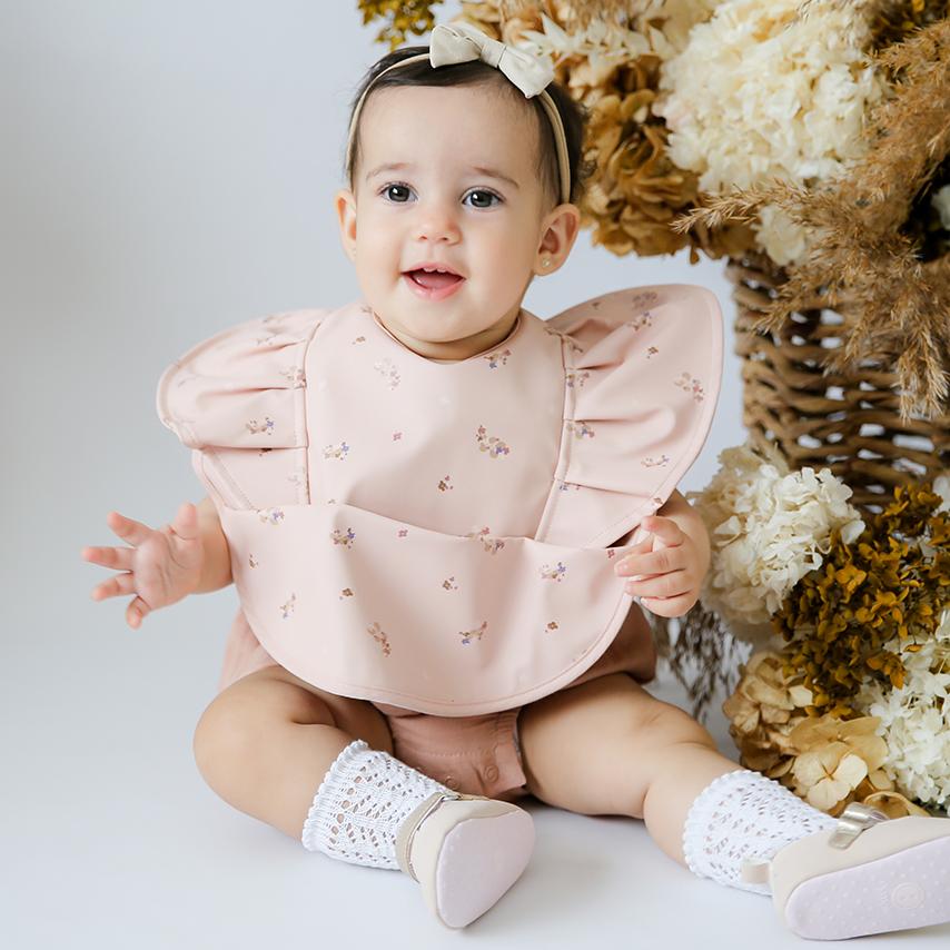 Snuggle Hunny Kids - Waterproof Bib (Posy)