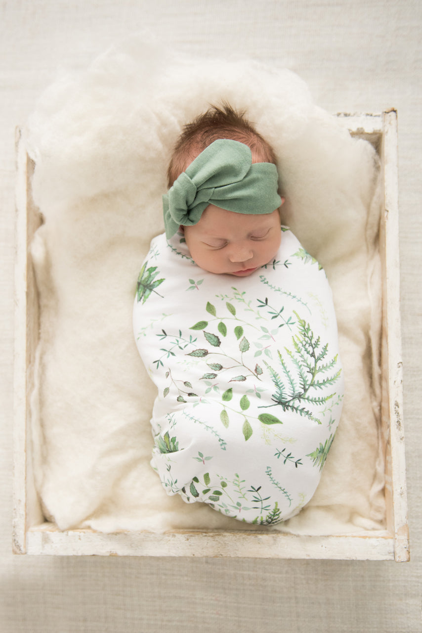 SNUGGLE HUNNY KIDS - SWADDLE & BEANIE SET (ENCHANTED)
