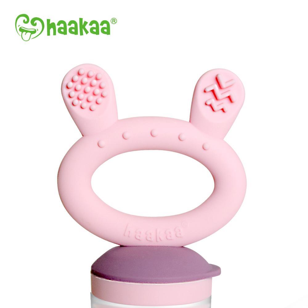 HAAKAA - FRESH FOOD TEETHING FEEDER - PINK