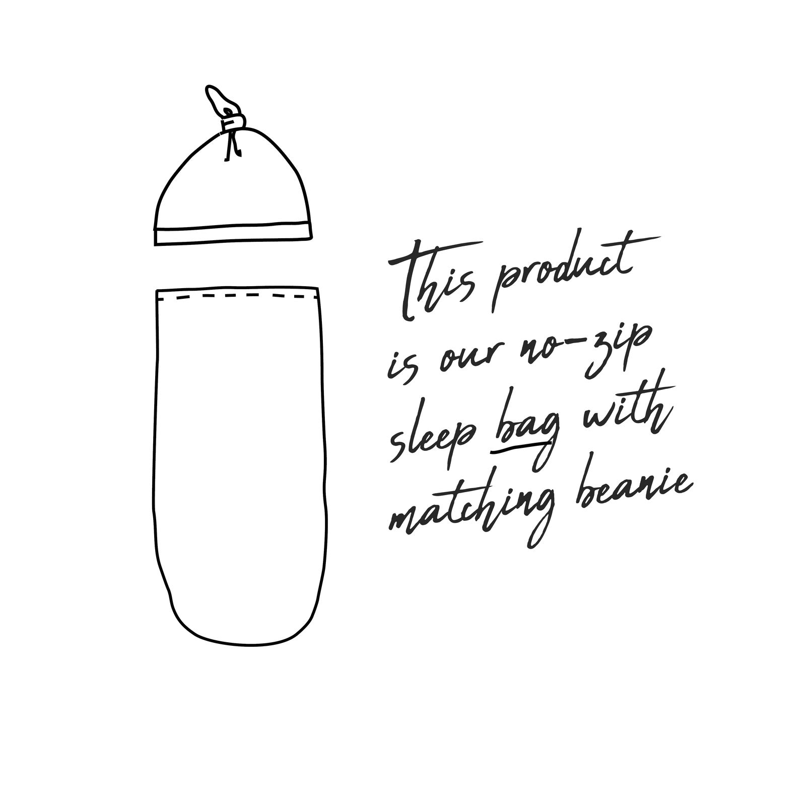 SNUGGLE HUNNY KIDS - SWADDLE & BEANIE SET (EUCALYPT)