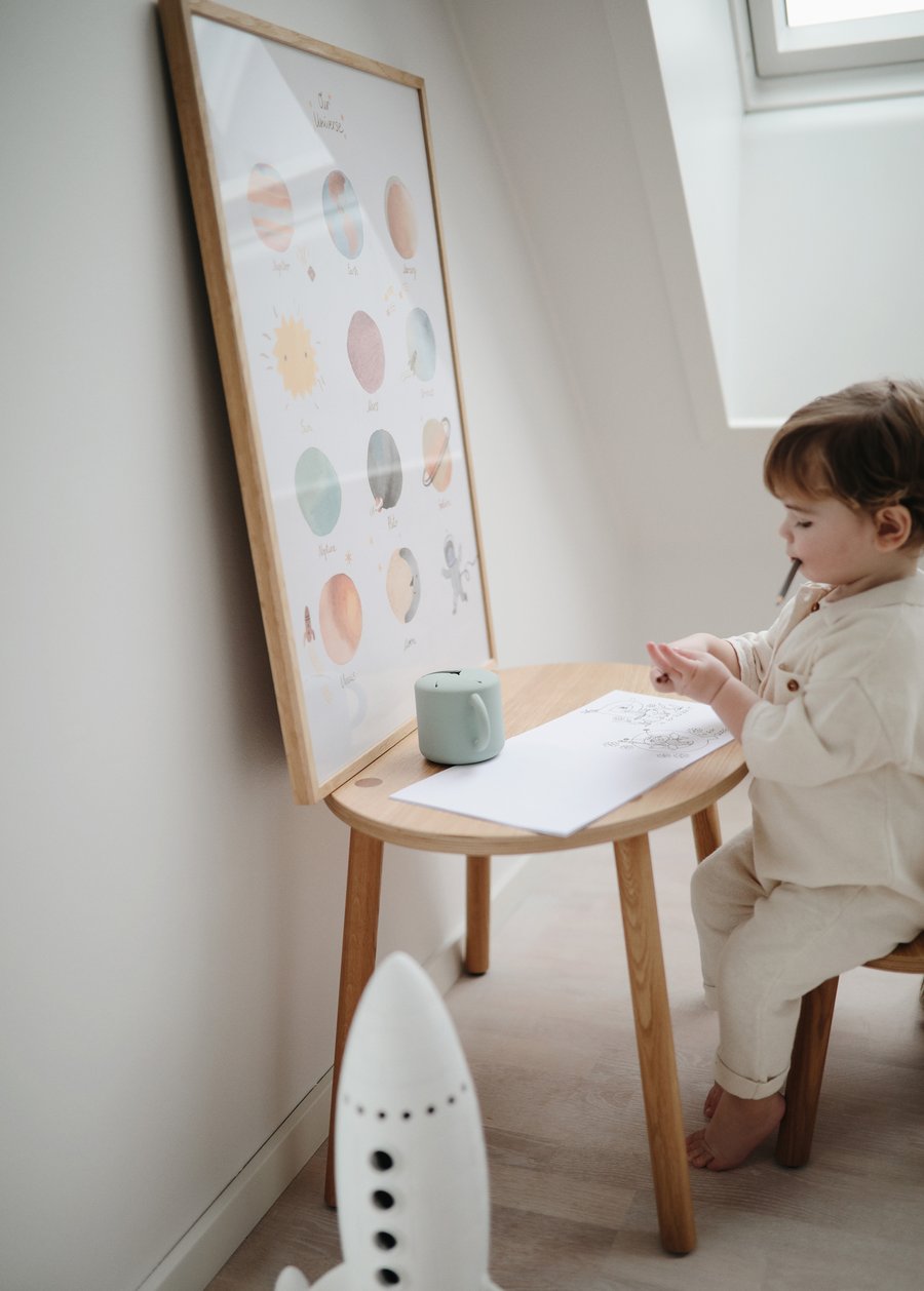 Mushie - Snack Cup (Cambridge Blue)