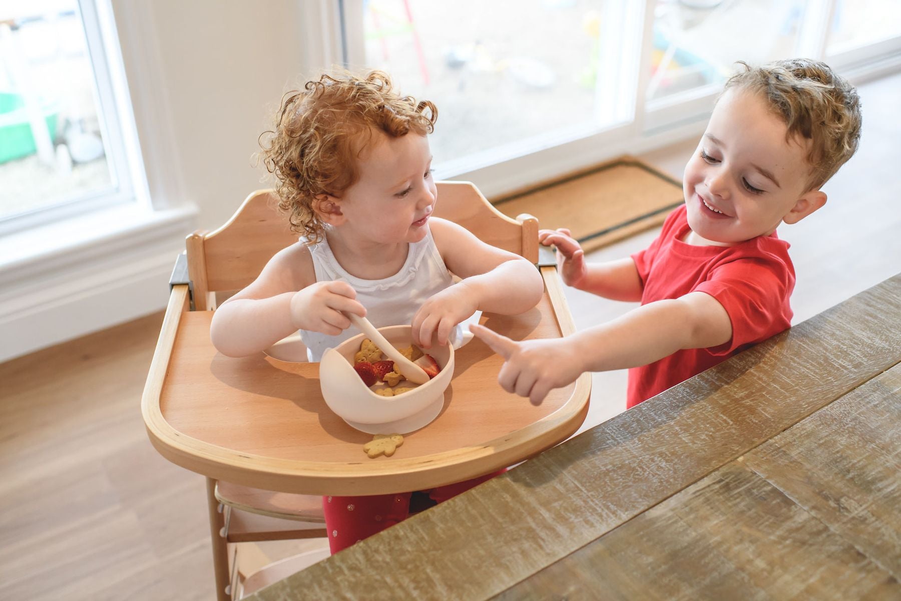 WILD INDIANA - SILICON BOWL SET (BLUSH)