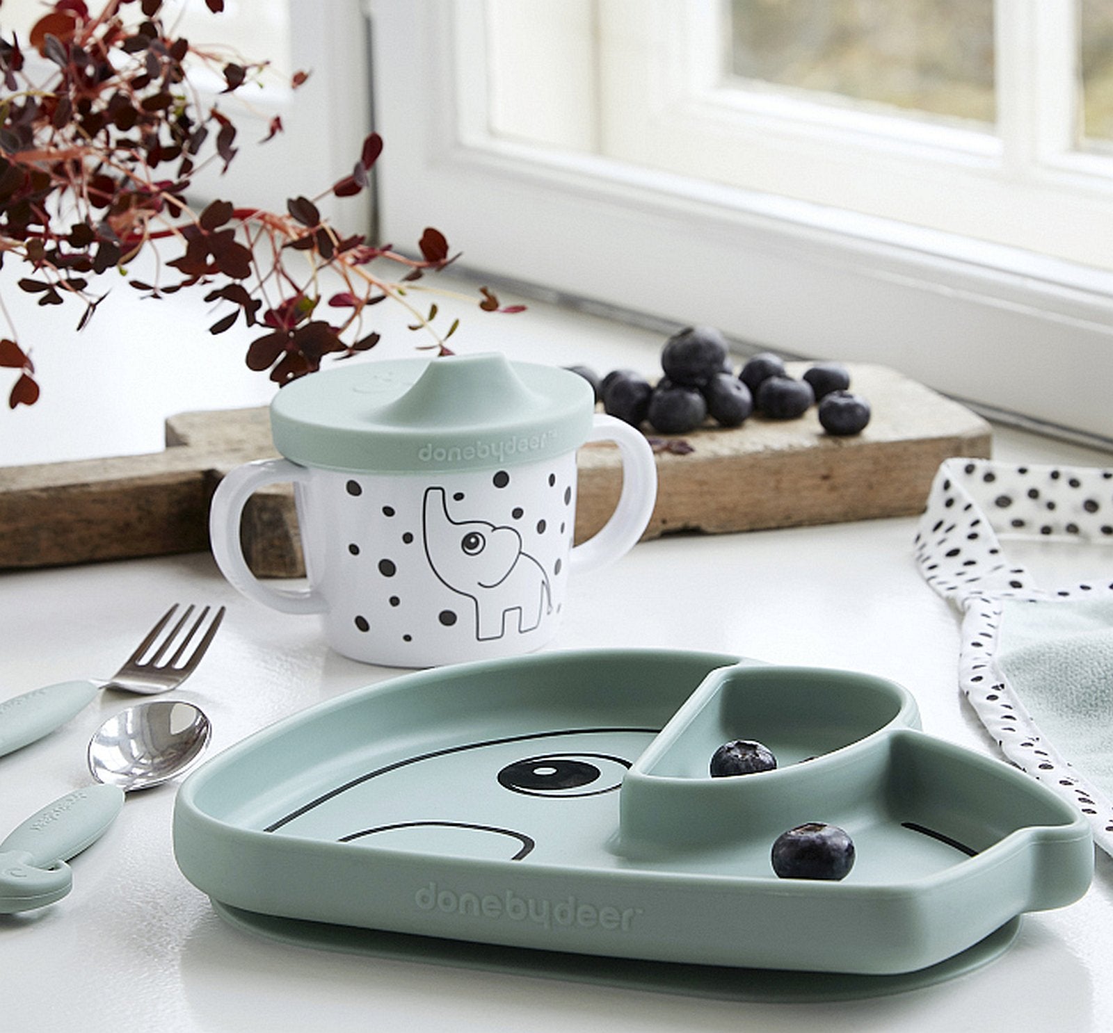 Done by Deer - Stick & Stay Elphee Plate (Powder)