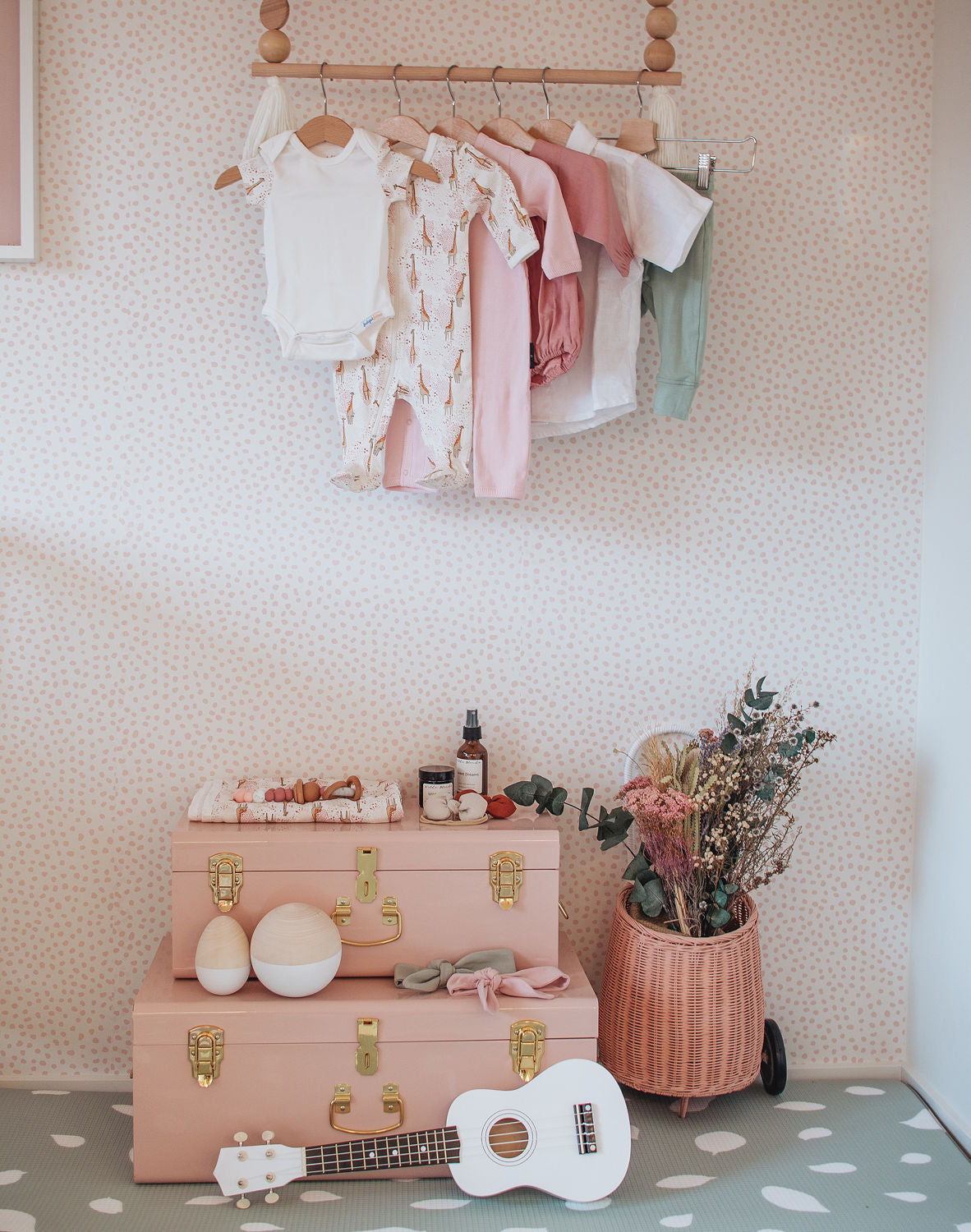 LITTLE WIWA - GENERÖS PLAY MAT (NATUR SAGE)