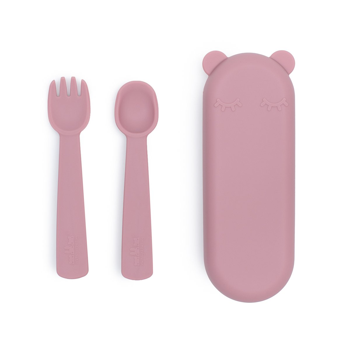 WE MIGHT BE TINY - FEEDIE FORK & SPOON SET - VARIOUS COLOURS