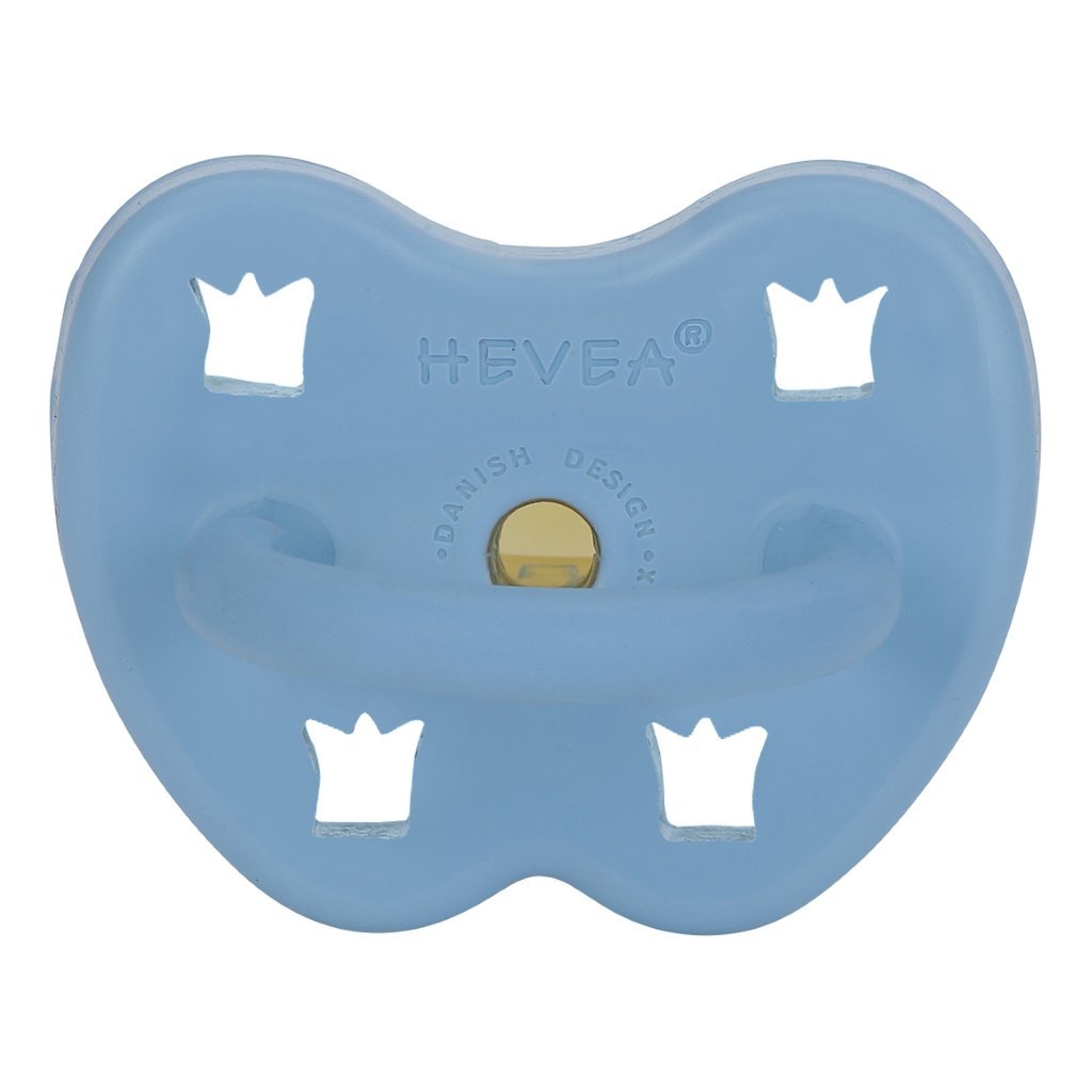 HEVEA ORTHODONTIC PACIFIER 3 - 36 MONTHS (SKY BLUE)