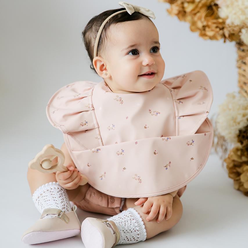 Snuggle Hunny Kids - Waterproof Bib (Posy)