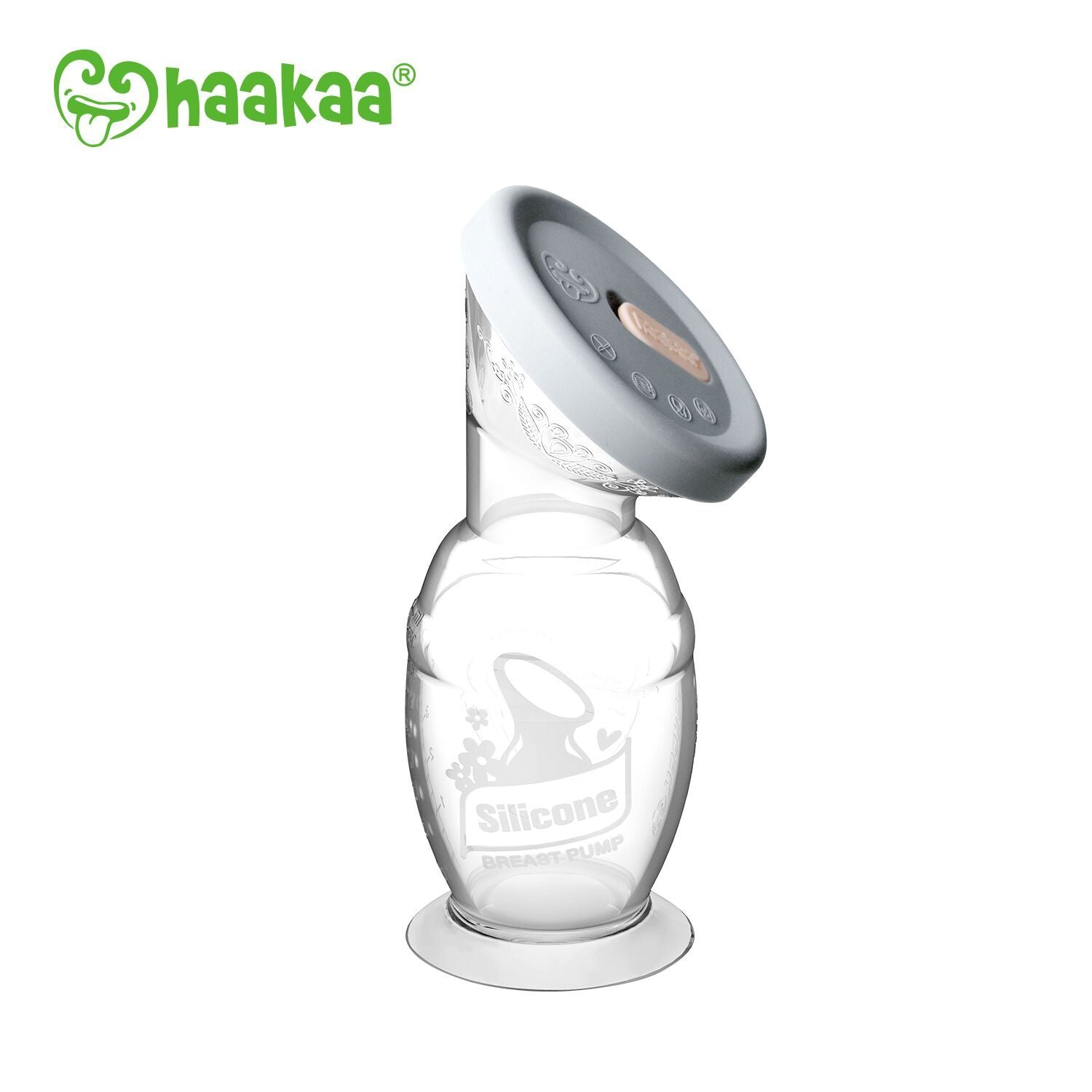 HAAKAA - 150ML BREAST PUMP AND CAP GIFT PACK
