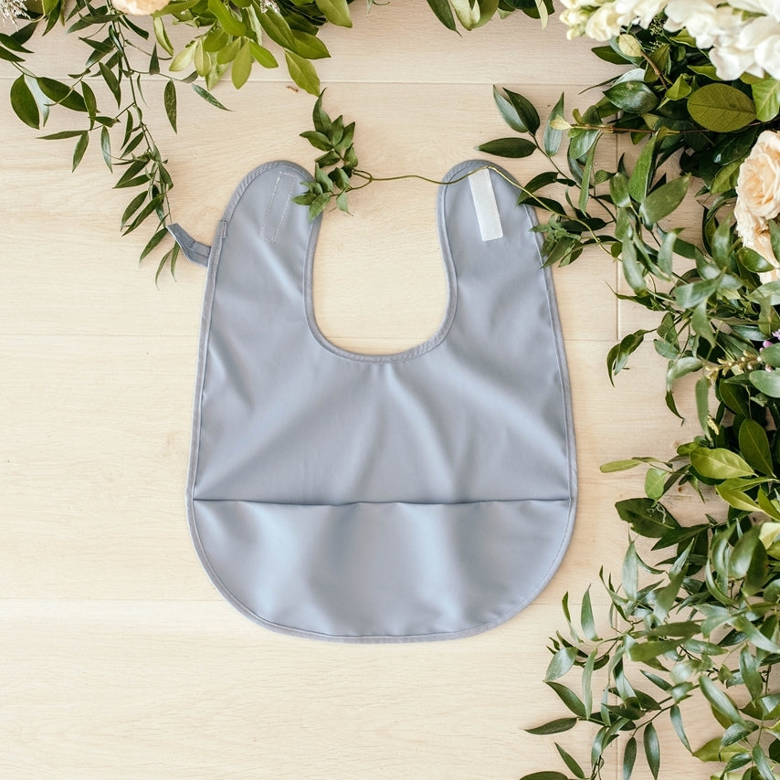 SNUGGLE HUNNY KIDS - WATERPROOF BIB (SKY)