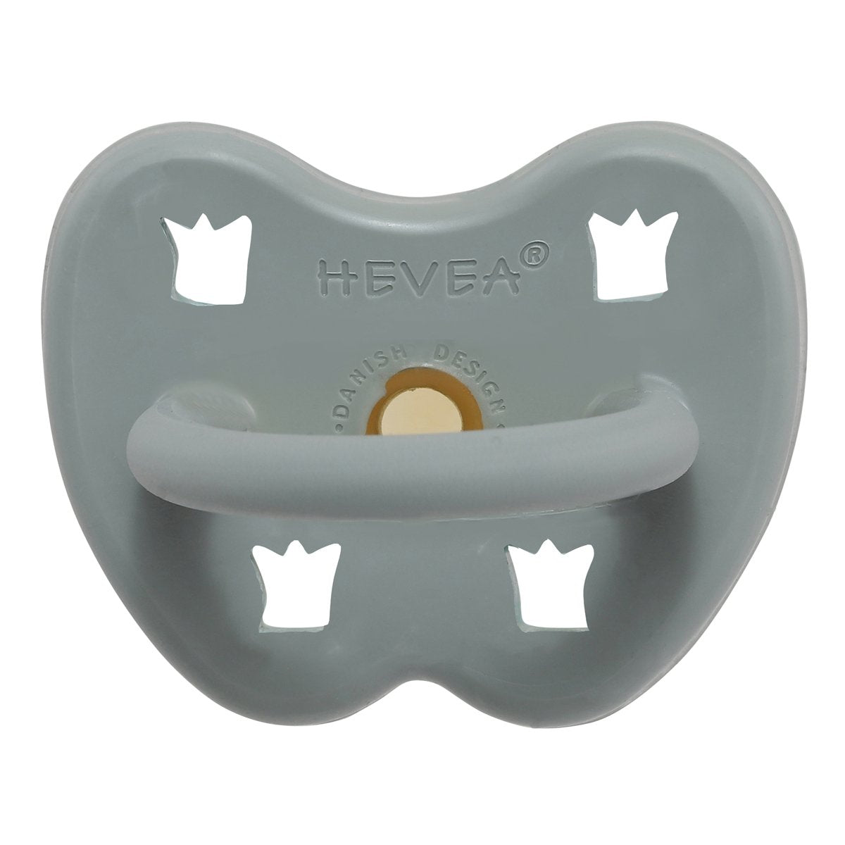 HEVEA ORTHODONTIC PACIFIER 3 - 36 MONTHS (GORGEOUS GREY)