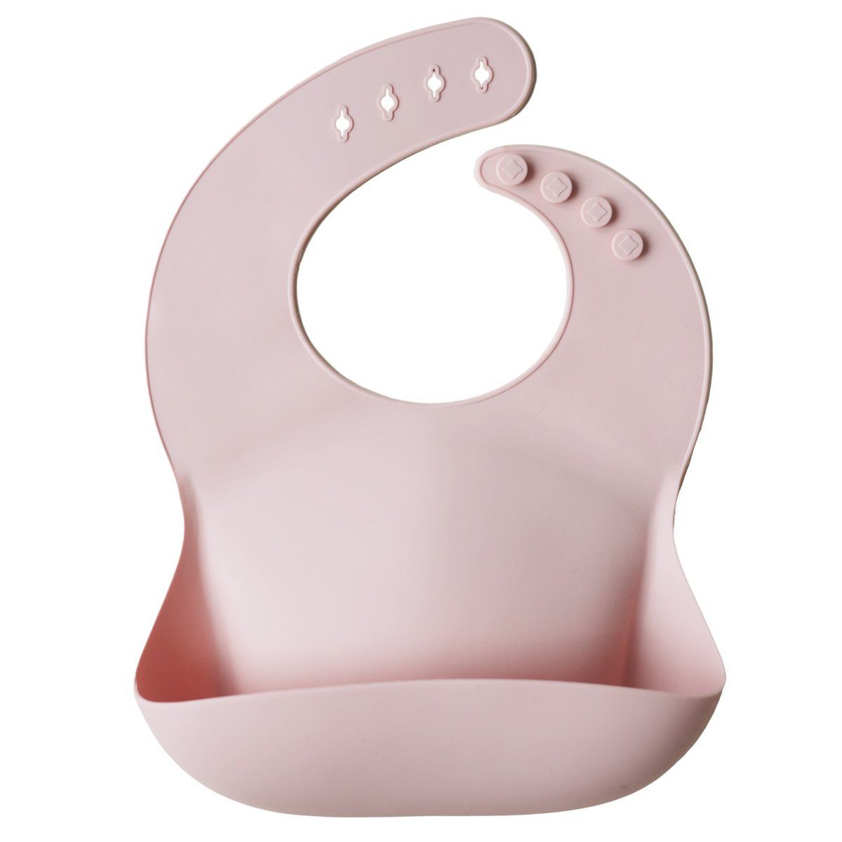 Mushie - Silicone Baby Bib (Blush)