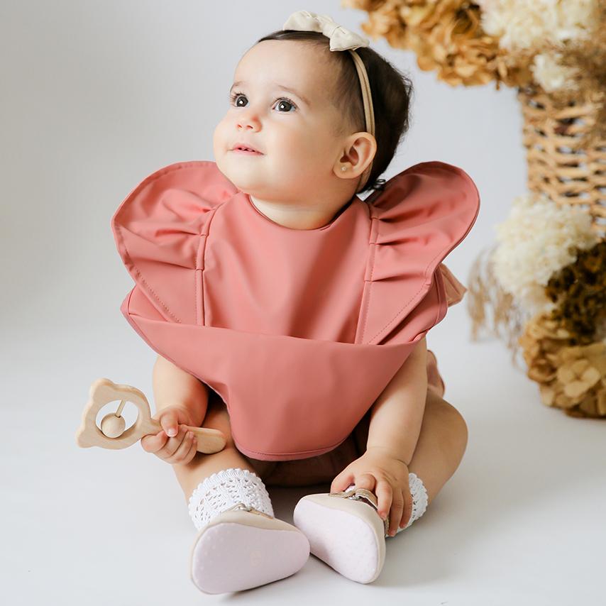 Snuggle Hunny Kids - Waterproof Bib (Terracotta)