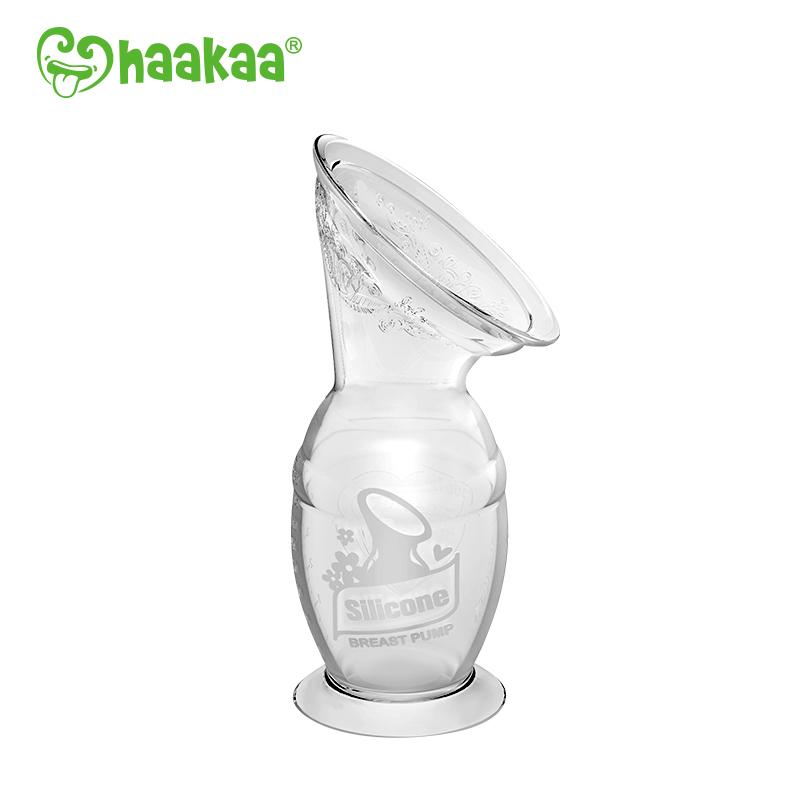 HAAKAA - SILICONE BREAST PUMP (WITH SUCTION BASE) 150ML