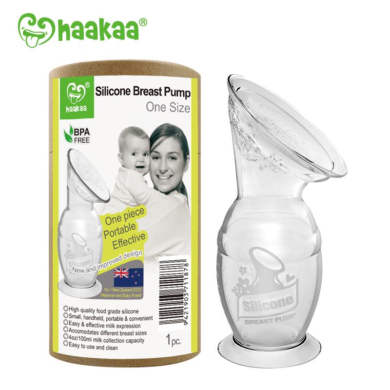 HAAKAA - SILICONE BREAST PUMP (WITH SUCTION BASE) 150ML
