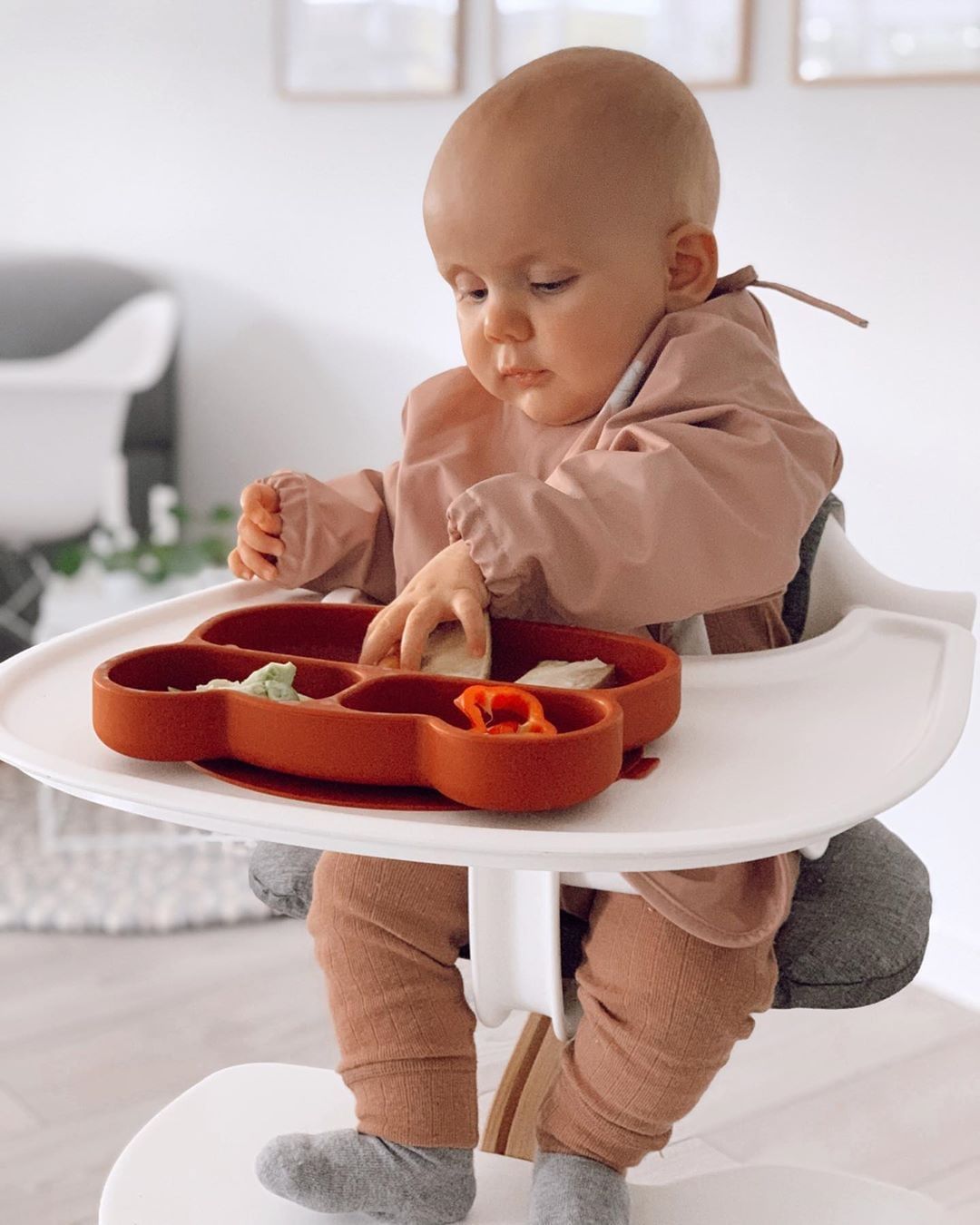 WE MIGHT BE TINY - BEAR STICKIE PLATE - VARIOUS COLOURS