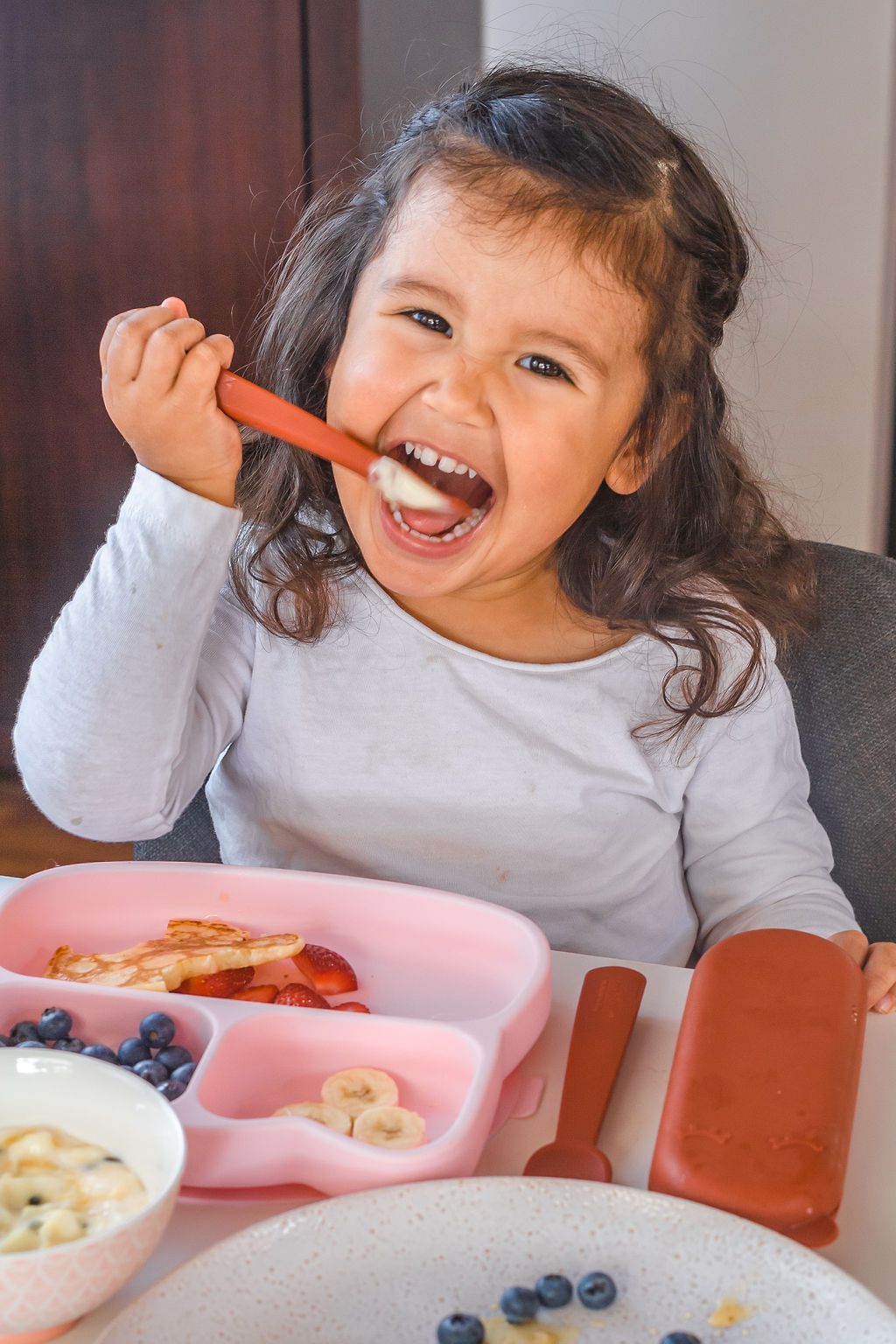 WE MIGHT BE TINY - FEEDIE FORK & SPOON SET - VARIOUS COLOURS