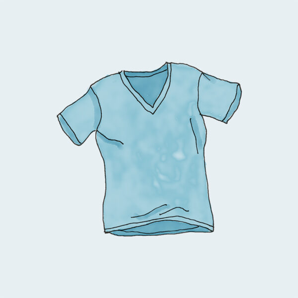 vneck-tee-blue