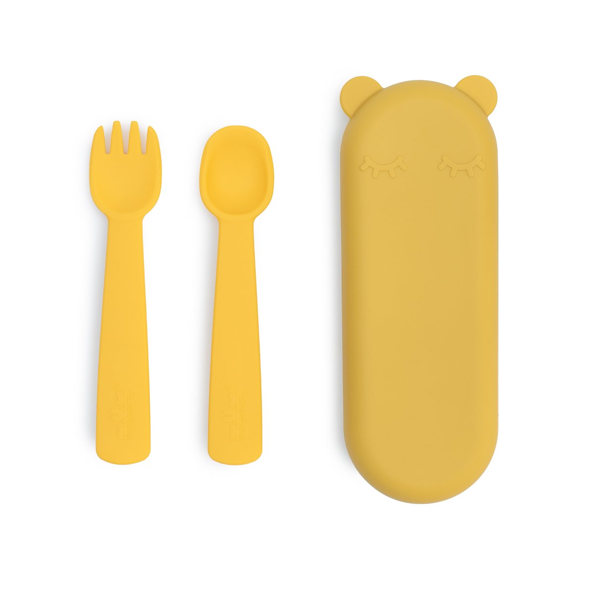 WE MIGHT BE TINY - FEEDIE FORK & SPOON SET - VARIOUS COLOURS