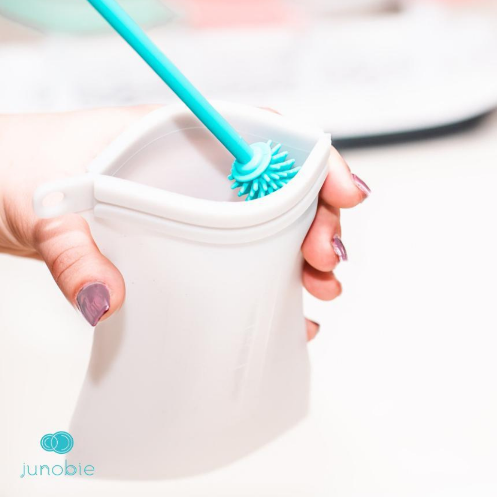 JUNOBIE - SILICONE BREASTMILK BAG CLEANING BRUSH