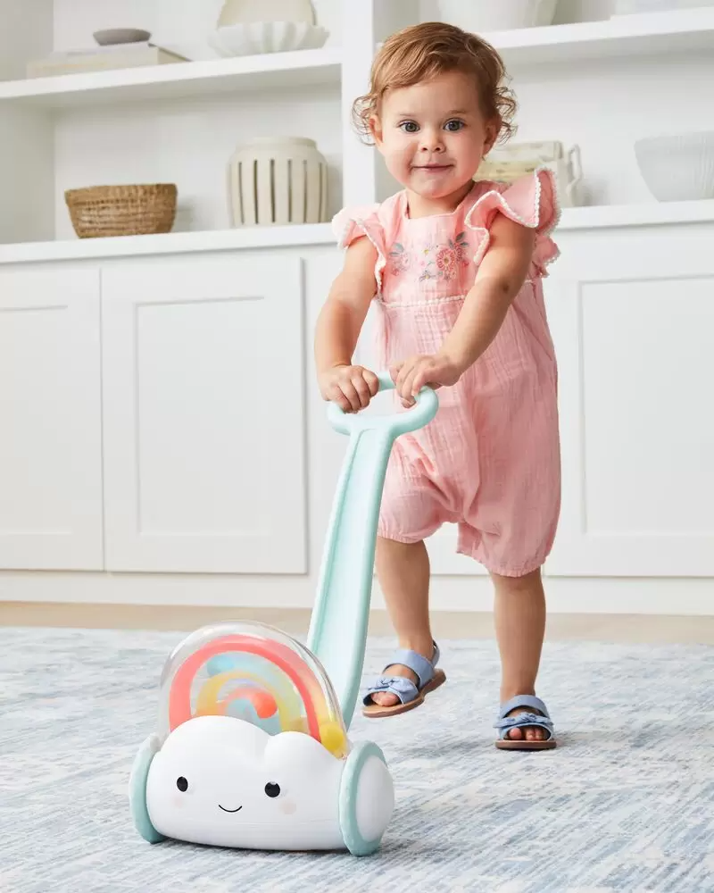Skip Hop - Silver Lining Cloud Rainbow Push Toy