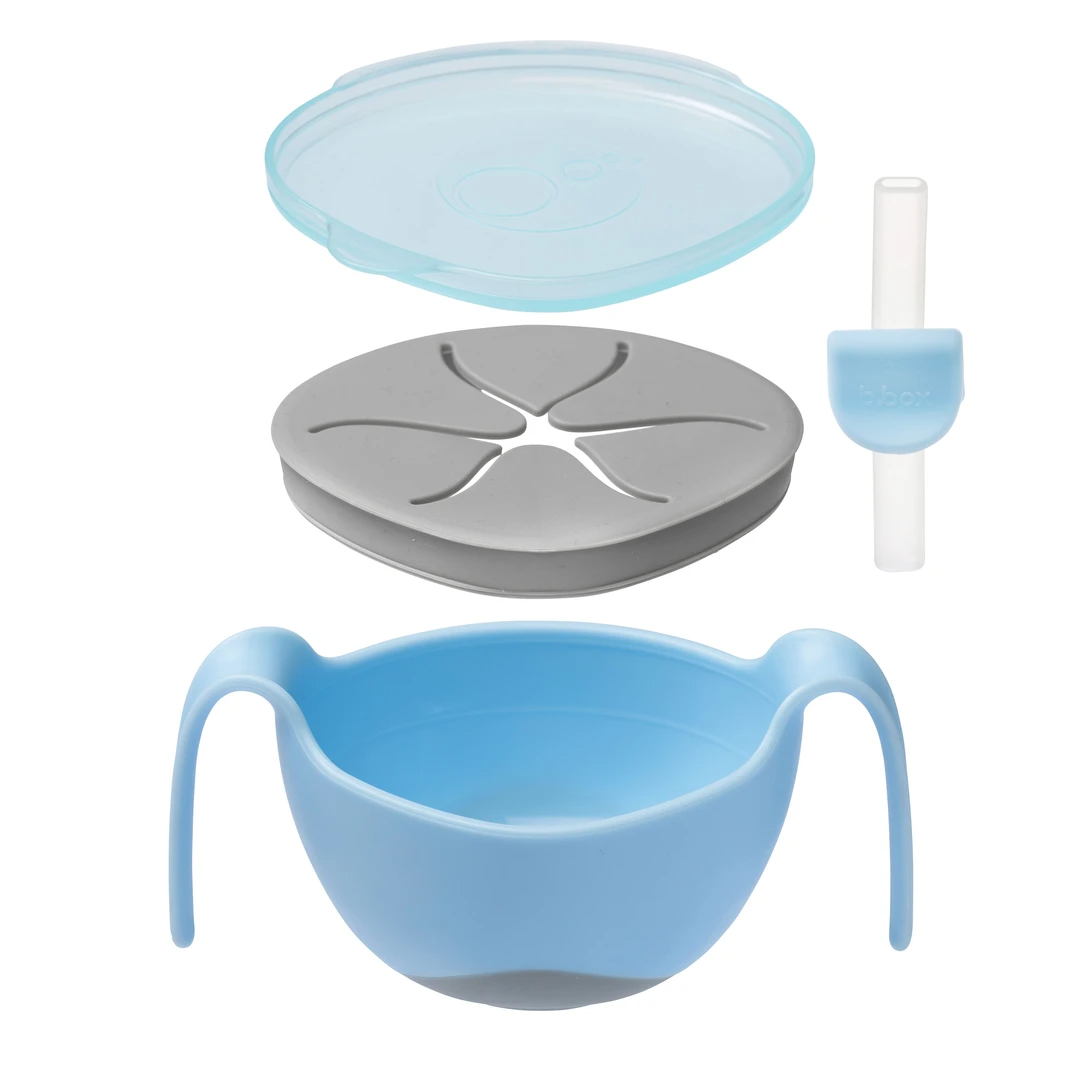 B.BOX - BOWL & STRAW (BUBBLEGUM)