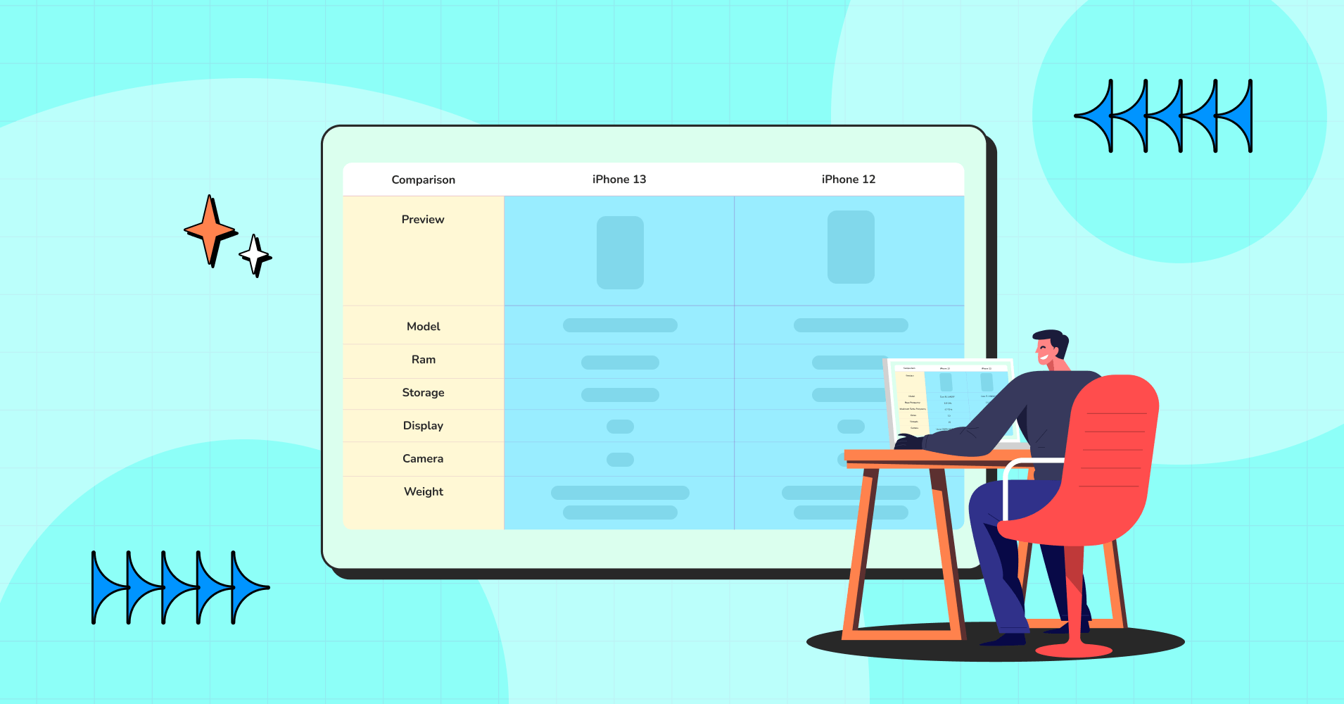 A Guide to Comparison Tables for Products, Services, and Features