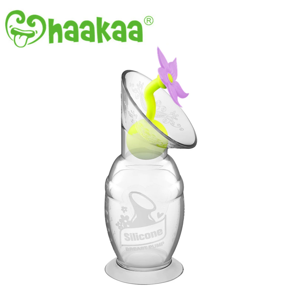 HAAKAA - SILICONE BREAST PUMP FLOWER - PURPLE