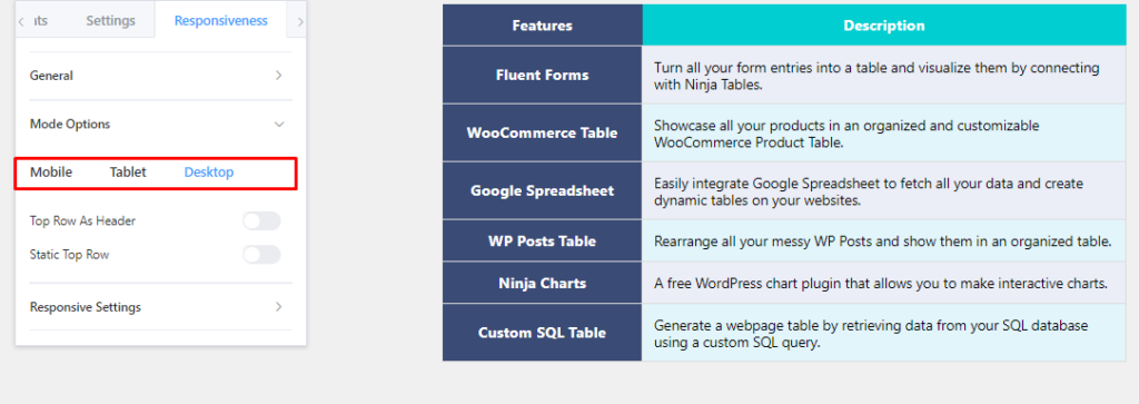 Responsive Panel Drag and Drop